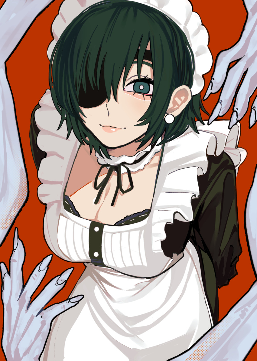 Rule 34 - 1girls Big Breasts Chainsaw Man Cleavage Female Female Only Ghost  Devil (chainsaw Man) Himeno (chainsaw Man) Looking At Viewer Maid Maid  Uniform Mappa Pov Sailen0 | 8237684