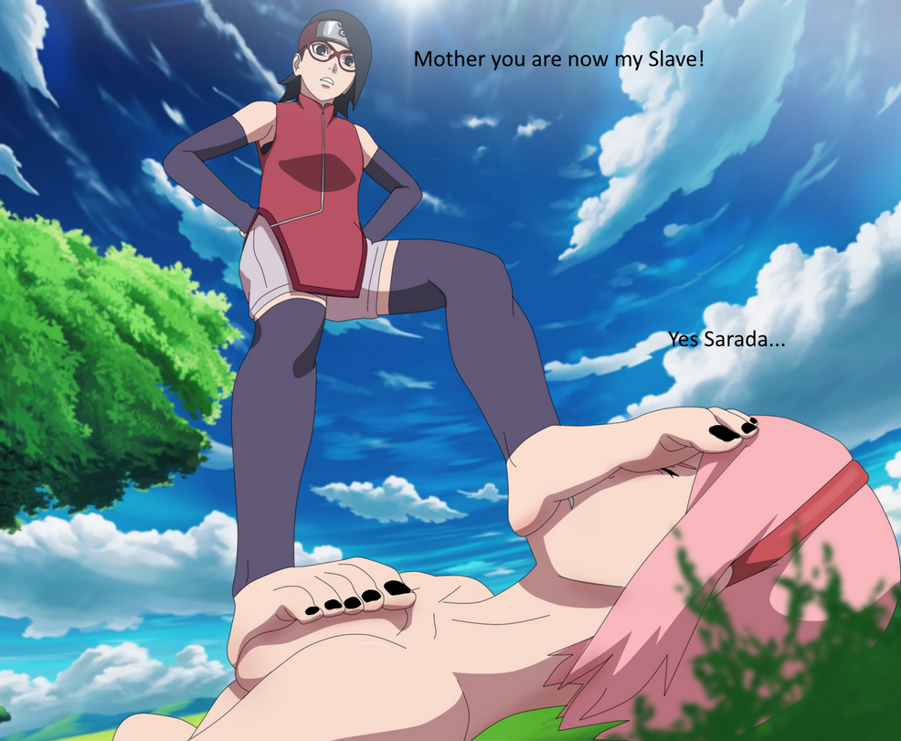 Rule 34 - Dominant Daughter English Text Feet Femdom Femsub Foot Fetish  Mother And Daughter Naruto Sakura Haruno Sarada Uchiha Submissive Mother  Tagme | 4997406