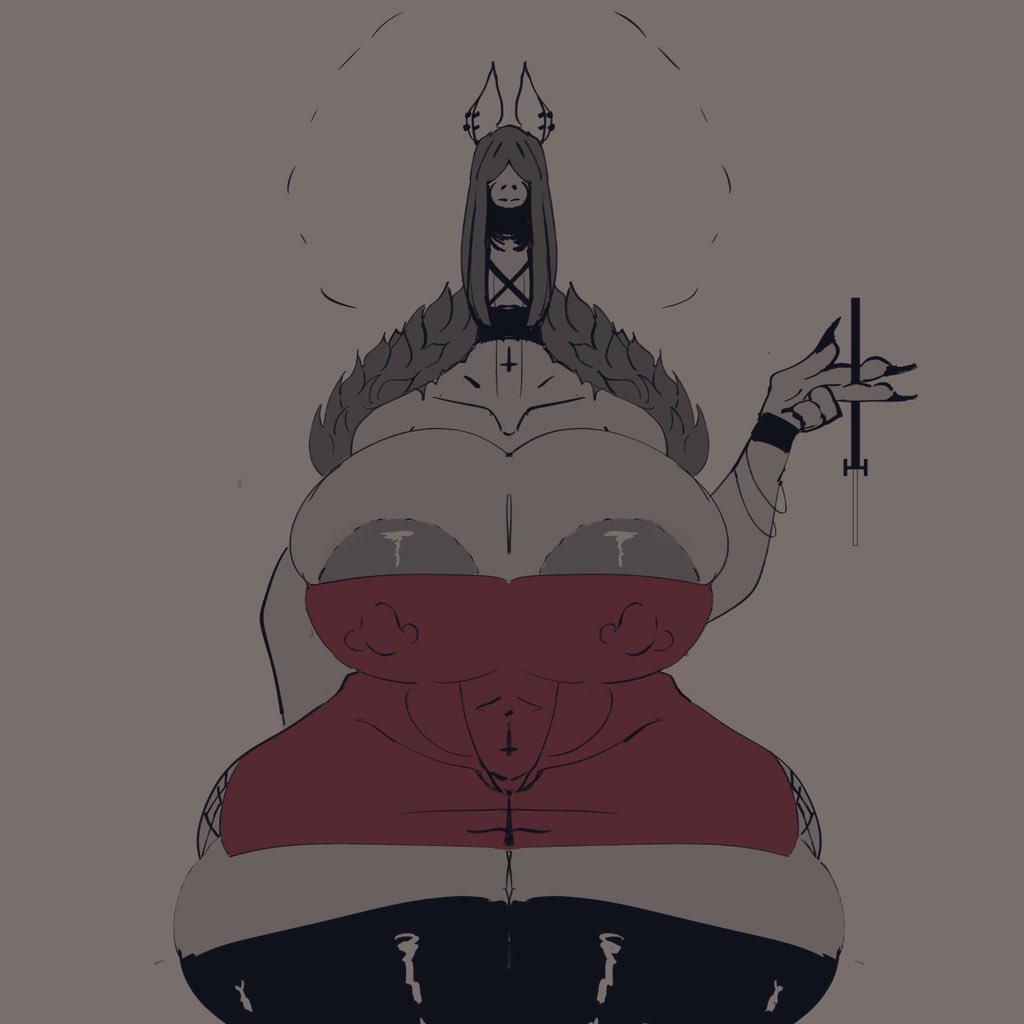 Rule 34 – acerattman anthro areola slip areolae big areola big breasts breasts breasts bigger than head choker cigarette clothing cross cross tattoo ear piercing equid equine female female only hair over eyes horse horse ears horse girl hortensia (acerattman) hourglass figure huge breasts long hair long neck mostly clothed nipple piercing nipples nipples visible through clothing pierced ears pierced nipples piercing piercings red dress smoking solo solo female solo focus thick thighs thighhighs upside down cross | 8448330