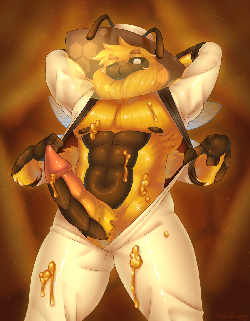 Fat Furry Bee Porn - Rule 34 - 1girls Abdomen Abs Antenna Bee Beekeeper Brawlhalla Coveralls  Dick Exposed Chest Exposed Penis Exposed Torso Exposing Exposing Chest Fat  Cock Fur Furry Hat Hexagon Highres Honey Huge Cock Looking