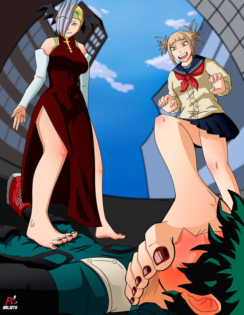 Rule 34 - Arlioth Barefoot Blush City Denki Anma Dominant Female Dragon  Girl Foot Domination Foot On Face Foot On Penis Footjob Footjob Over  Clothes Himiko Toga Humiliation Izuku Midoriya Ryuukyuu Standing
