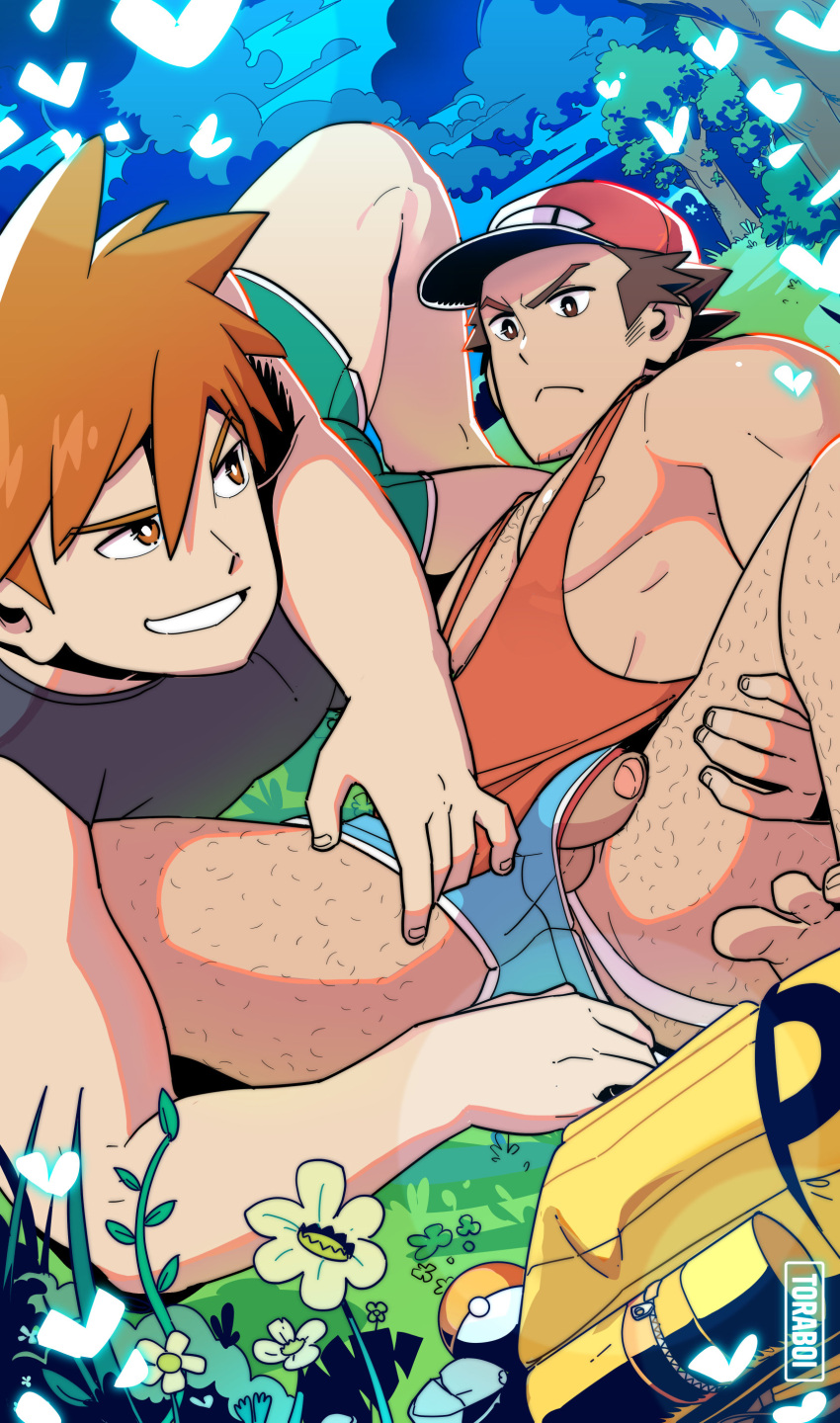 Blue Oak Pokemon Porn - Rule 34 - 69 Blue Oak Body Hair Chest Hair Male Only Nipples Pecs Penis  Peek Pokemon Pokemon Sm Red (pokemon) Tank Top Underwear Yaoi | 8397616