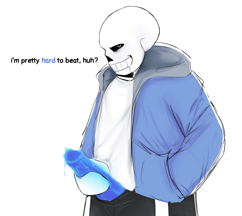 Rule 34 – clothed ectopenis ectoplasm penis sans skeleton undertail undertale | 8099993