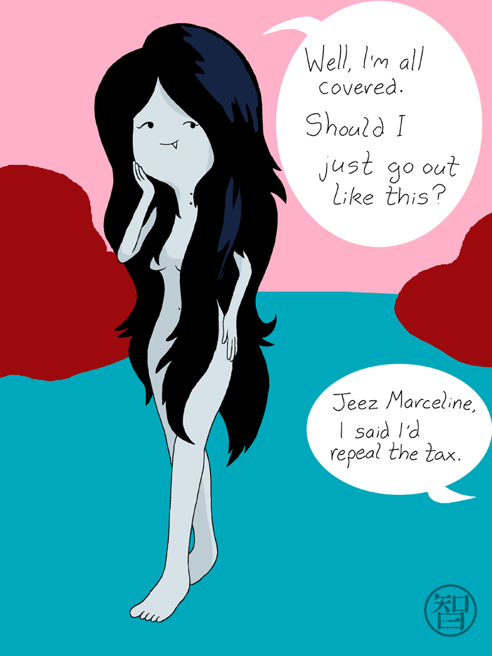 Rule 34 - 1boy 1girls Adventure Time Black Hair Coldfusion Dialogue English  Text Female Female Vampire Godiva Hair Grey Body Hair Covering Breasts Hair  Covering Pussy Half Demon Long Hair Male Marceline