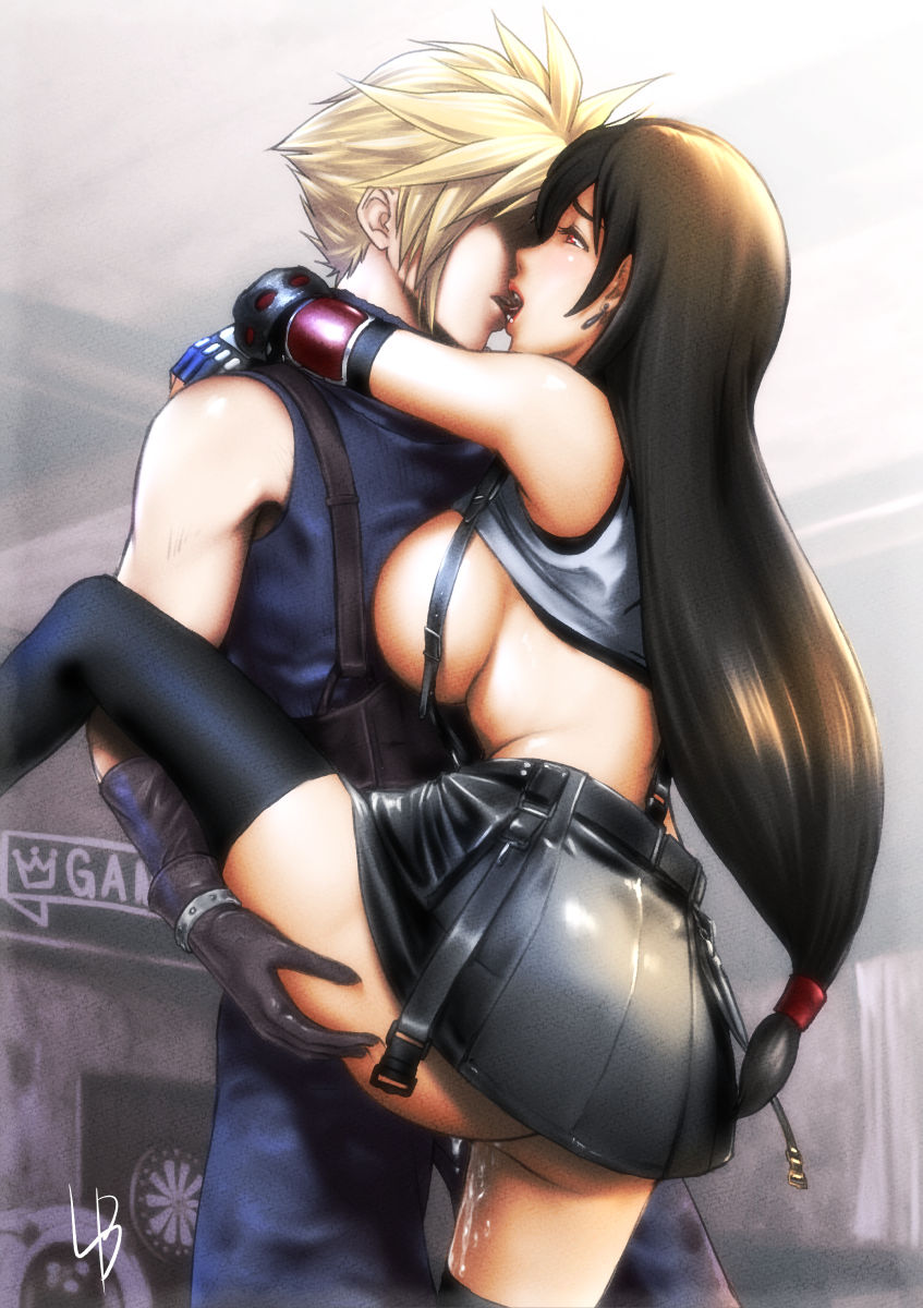 Rule 34 - 1boy 1girls Black Hair Blonde Hair Clothed Sex Cloud Strife Cum  Cum In Pussy Cum Inside Discarded Clothing Female Final Fantasy Final  Fantasy Vii Frontal Standing Penetration Lb (muraihou)