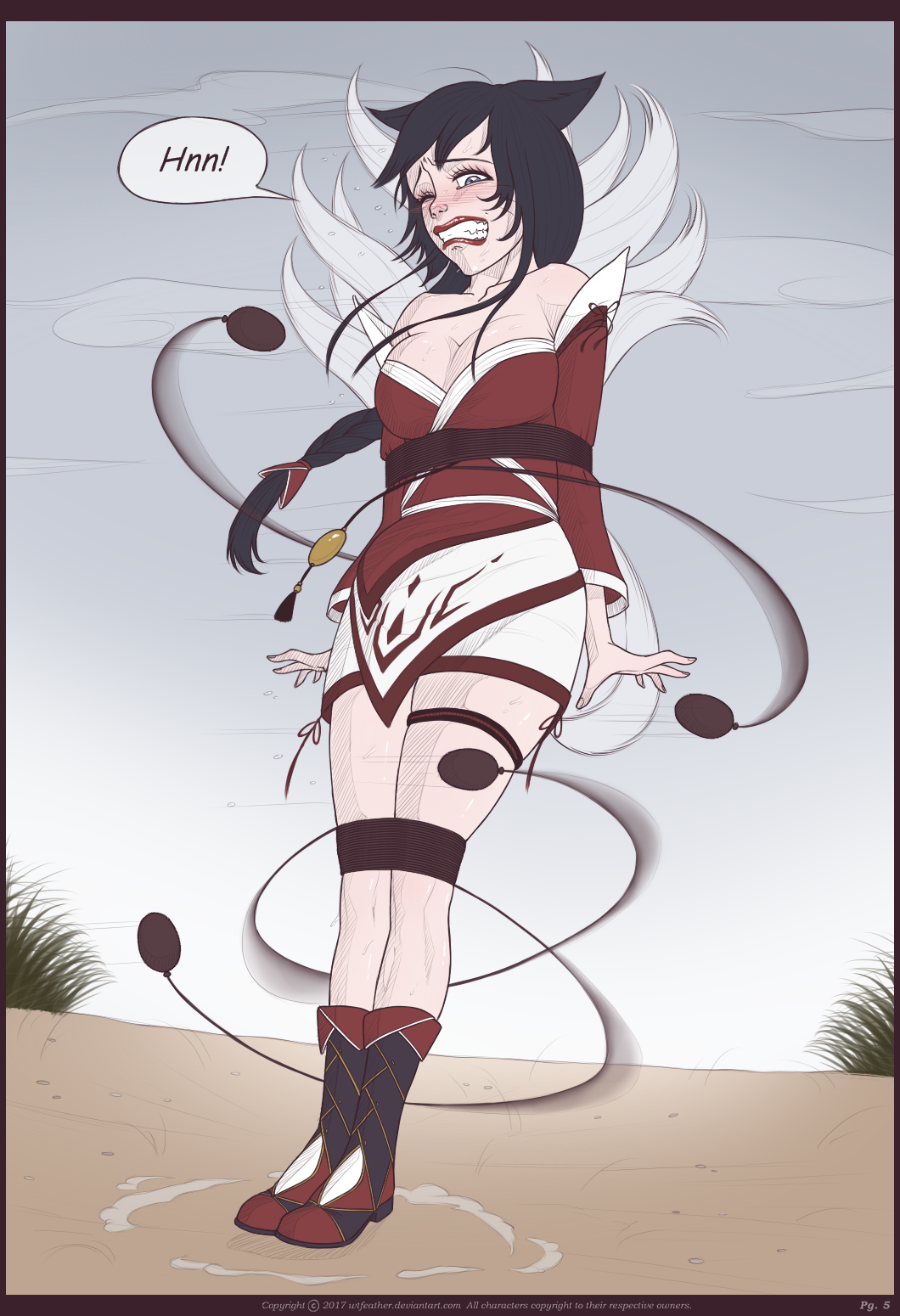 Rule 34 – ahri bondage captured captured heroine comic dialogue league of legends rengar text tickle torture tickling wtfeather | 8589724