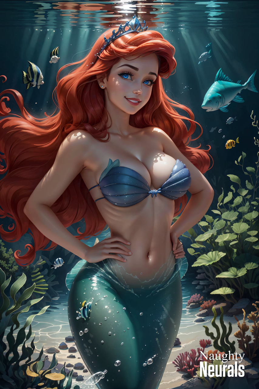 Rule 34 - 1girls Ai Generated Ariel Big Breasts Blue Eyes Breasts Bust  Busty Chest Cleavage Curvaceous Curvy Curvy Figure Digital Media (artwork)  Disney Disney Princess Eyebrows Eyelashes Eyes Female Female Focus