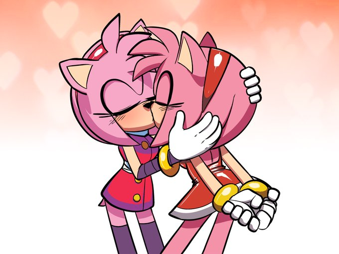 680px x 510px - Rule 34 - 2girls Amy Rose Amy Rose (boom) Anthro Anthro On Anthro Cute Deep  Kissing Female Female/female Female Anthro Female Only Hands Behind Back  Hands On Head Headband Kissing Lesbian Miniskirt