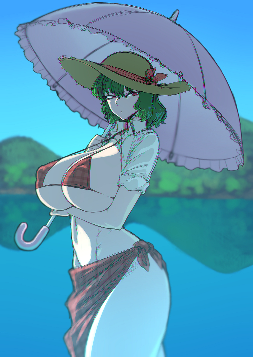 Rule 34 – green hair kazami yuuka parasol red eyes space jin touhou umbrella yuka kazami yuuka kazami | 8651625