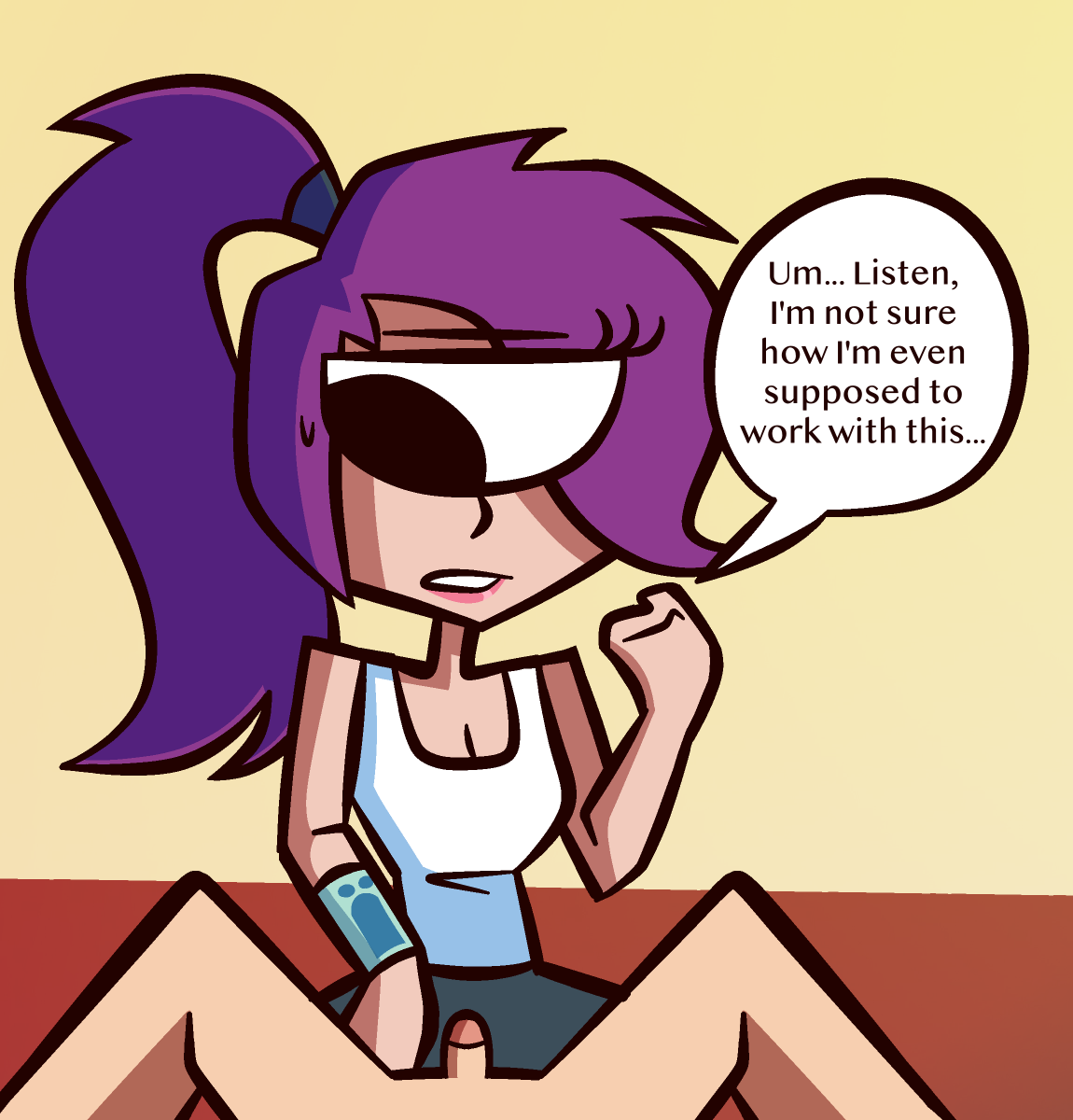 Rule 34 - 1234coach1234 Cyclops Dialogue English Text Futurama One Eye Pov  Purple Hair Small Penis Humiliation Tank Top Tiny Penis Turanga Leela |  8631189