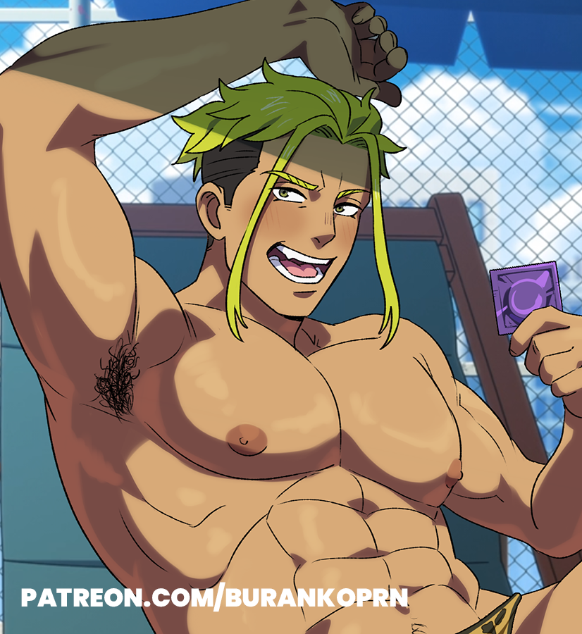 Rule 34 – 1boy armpit hair armpits biceps burankoprn condom dark-skinned male dark skin gay kencho kenichirou ryuuzaki male male only muscle muscles muscular muscular male nipples patreon patreon username underwear yaoi yellow hair zom 100 zombie ni naru made ni shitai 100 no koto | 8657176