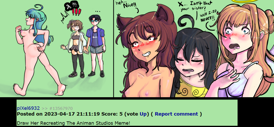 Rule 34 – ! !! !!! !? 1boy 2koma 5girls ?! angry ass axel in harlem big ass blush blushing breasts casual exposure casual nudity clothed comic completely nude completely nude female dialogue embarrassed english text female female only full body green background green eyes halo hypnohub hypnohub-tan incest indecent exposure konachan lesbian male meme meta mr.sir 69 multiple girls naked naked female nude nude female red eyes rule 34-tan rule 34 (booru) rule 34 comment safebooru safebooru-tan self upload shirakawa kona shocked shocked expression site-tan surprised text vamonos de fiesta a factory walking xbooru xbooru-tan yuri | 7820667