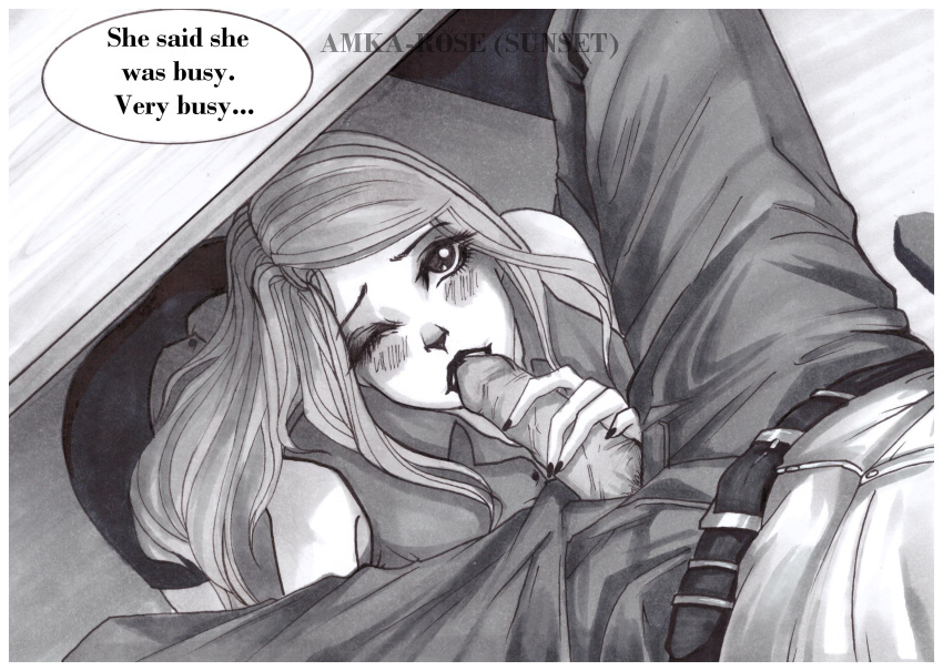 Rule 34 – angel blowjob under table blush charlie morningstar (hazbin hotel) deer fellatio hazbin hotel hiding sex looking pleasured sucking penis under desk | 6886498