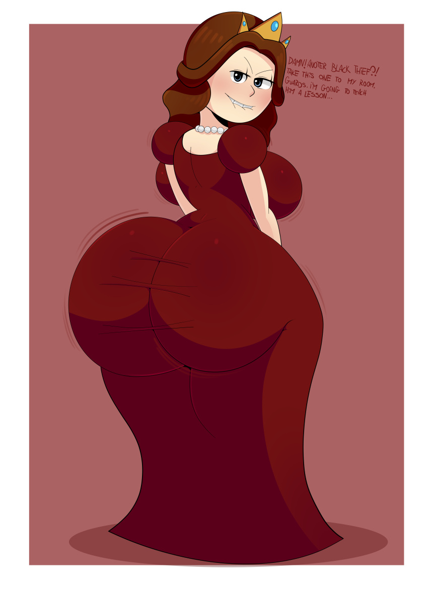 Rule 34 - 1female 1girls Aged Up Ai Generated Character Ass Ass In Dress  Big Ass Big Breasts Big Butt Blush Brown Hair Bubble Ass Bubble Butt Crown  Dat Ass Dress Fat