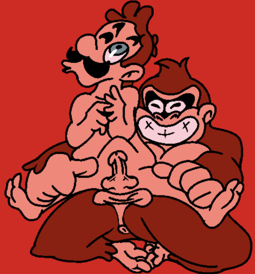 Donkey Kong Porn Gay - Rule 34 - 2boys Anal Anus Balls Donkey Kong Donkey Kong (series) Enterman  Full Body Gay Genitals Gorilla Holding Legs Human Humanoid Genitalia  Humanoid Penis Legs Apart Luigi Male Male/male Male Only