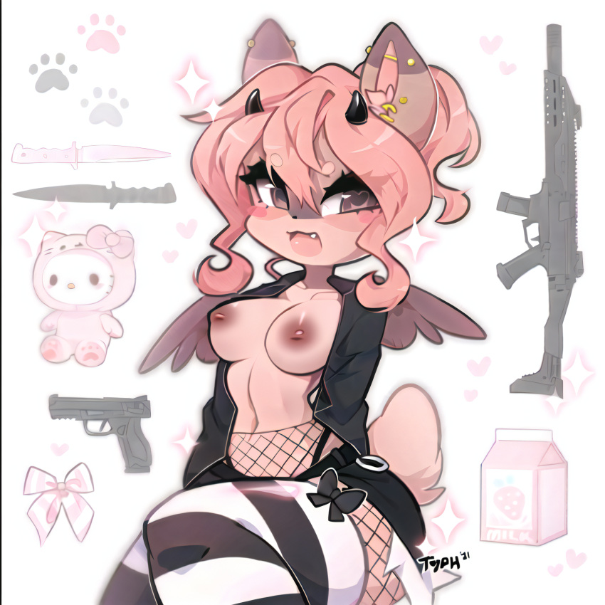 Hentai Furries With Guns - Rule 34 - Ai Edit Anthro Breasts Female Furry Furry Female Furry Only Gun  Hi Res Legwear Medium Breasts Nipples Pussy Typh | 8697202