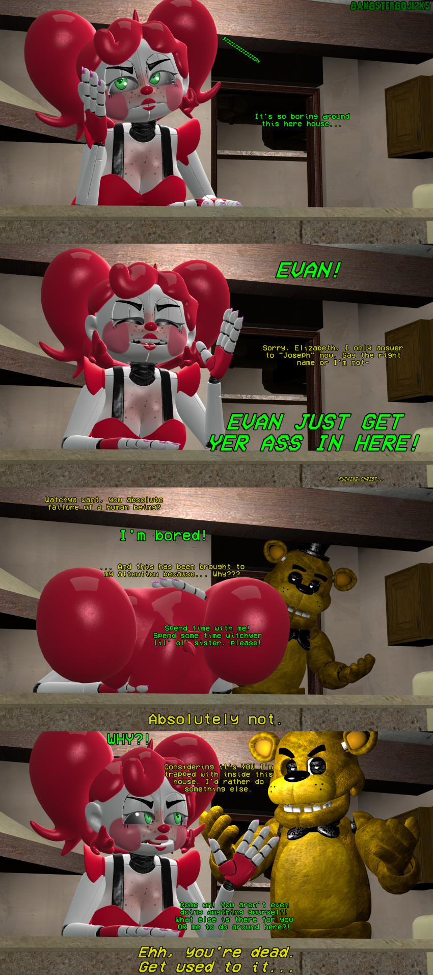 Rule 34 1boy 3d 3d artwork Angry Animatronic Animatronic  