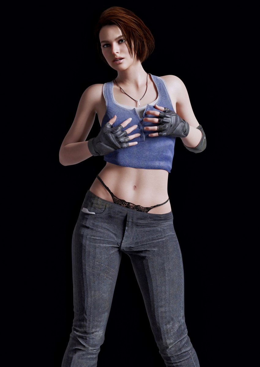 Rule 34 – 1girls 3d 3d (artwork) athletic athletic female belly belly button black jeans black panties black underwear blue shirt blue tank top blue topwear brown hair crop top cropped shirt elbow pads exposed panties exposed thong exposed underwear female female focus female only fingerless gloves fit female flashlight gloves hands on breasts jeans jill valentine jill valentine (sasha zotova) lace-trimmed panties lace panties lace thong light-skinned female light skin midriff midriff baring shirt necklace pale-skinned female pale skin panties panties showing panty peek pendant pinup posing posing for the viewer resident evil resident evil 3 remake short hair sleeveless sleeveless shirt small breasts small waist tank top thick thighs thong thong panties thong peek thong showing thong straps thong underwear touching breast touching breasts tummy undershirt underwear white undershirt | 8549174