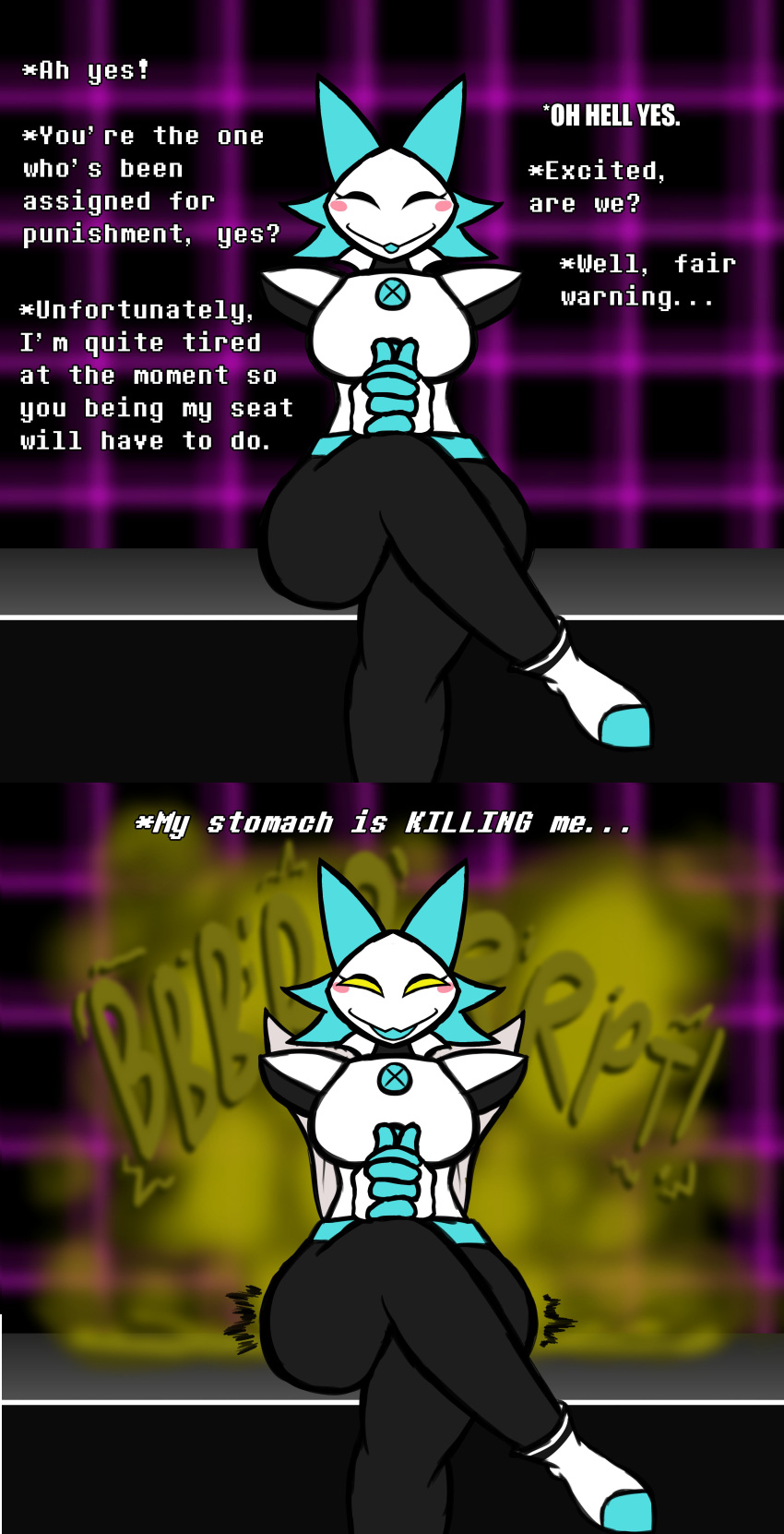 Intense Deltarune adult content