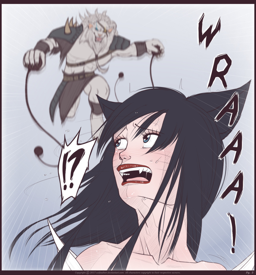 Rule 34 – ahri bondage captured captured heroine comic dialogue league of legends rengar text tickle torture tickling wtfeather | 8589722