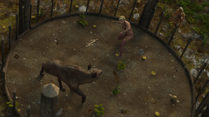 Rule 34 – 3d abs amazon barbarian blonde blonde hair canine dungeons and dragons elf geterafromfaerun goblin half-elf half elf kidnapped muscular muscular female tagme yolande (geterafromfaerun) | 8665206