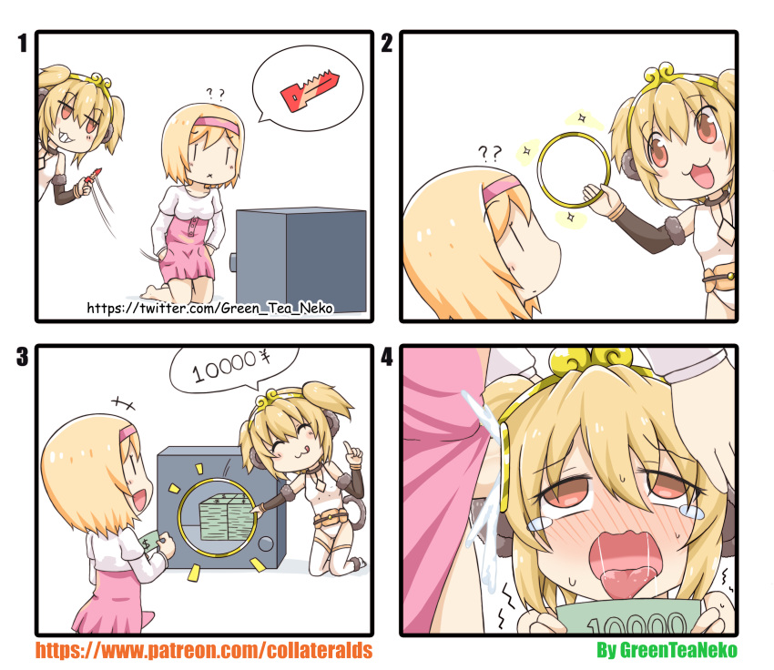 Rule 34 – +++ 2girls 4koma :3 :d :q ?? absurdres ahe gao andira (granblue fantasy) artist name belt blonde hair blush brain fuck brain penetration brain sex breasts chibi circlet comedy comic commentary request cum cum in ear cum inside detached sleeves djeeta (granblue fantasy) dollar sign erection female funny futanari granblue fantasy greenteaneko grin hair between eyes head tilt headband high-waist skirt highres holding humor index finger raised intersex key kneeling leotard long sleeves money mongirl 4koma motion lines multiple girls nose blush numbered panels open mouth patreon username penis pink skirt portal (object) red eyes rolling eyes saliva searching shirt short hair sideways mouth silent comic simple background skirt skull fucking smile sparkle spoken object sweat tears theft thighhighs tongue tongue out trembling twintails watermark web address white background white leotard white shirt yen yen sign | 2780906