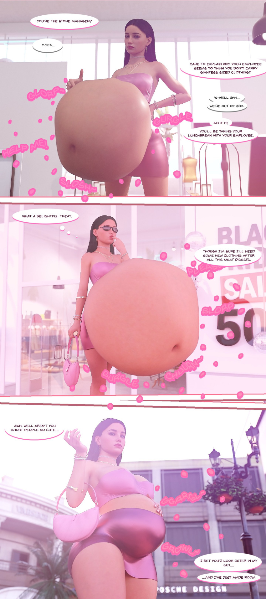 3d Porn Giantess Digest - Rule 34 - 3d 3d (artwork) Belly Big Belly Big Breasts Breast Expansion  Breasts Churning Cruel Pred Digest Digested Prey Digestion Diskdata Fatal  Vore Female Female Pred Giantess Giantess Growth Pink Clothing