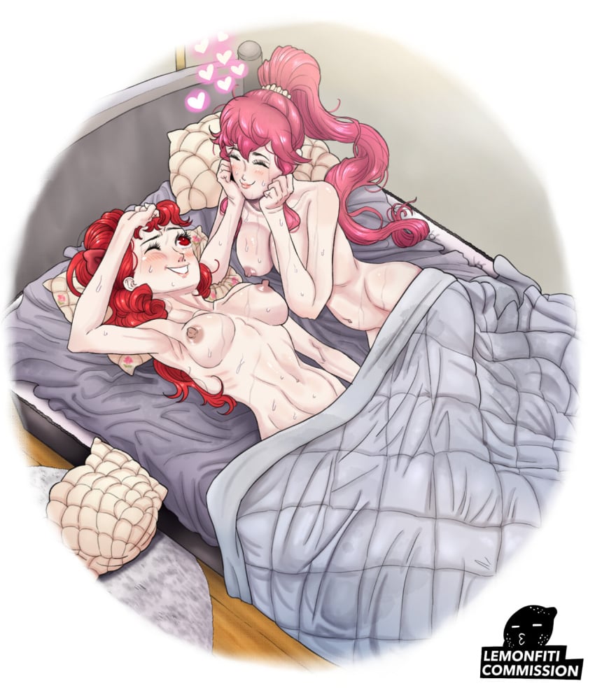 Rule 34 - 2girls After Sex Anna (fire Emblem) Breasts Completely Nude  Crossover Female Female Only Fire Emblem Fire Emblem: Three Houses Kasumi  Yoshizawa Lemonfiti Long Hair Medium Breasts Multiple Girls Nintendo