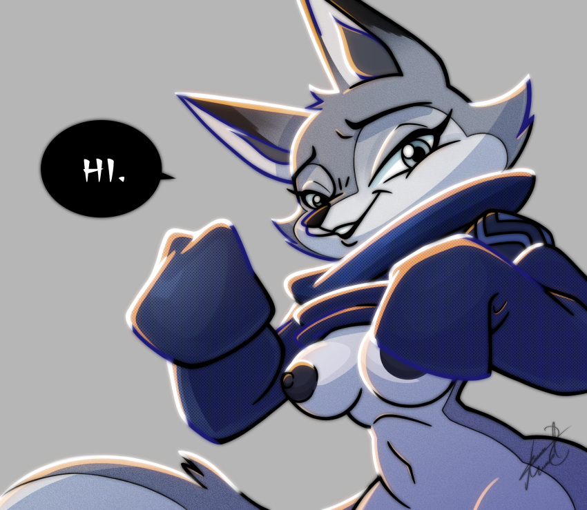 Rule 34 – animal humanoid anthro breasts canid canid humanoid canine canine humanoid canis clothed clothing dreamworks english text female fox fox humanoid fur hi res humanoid juanp1arts kung fu panda looking at viewer mammal mammal humanoid nipples simple background smile solo text white body white fur zhen (kung fu panda) | 8668906