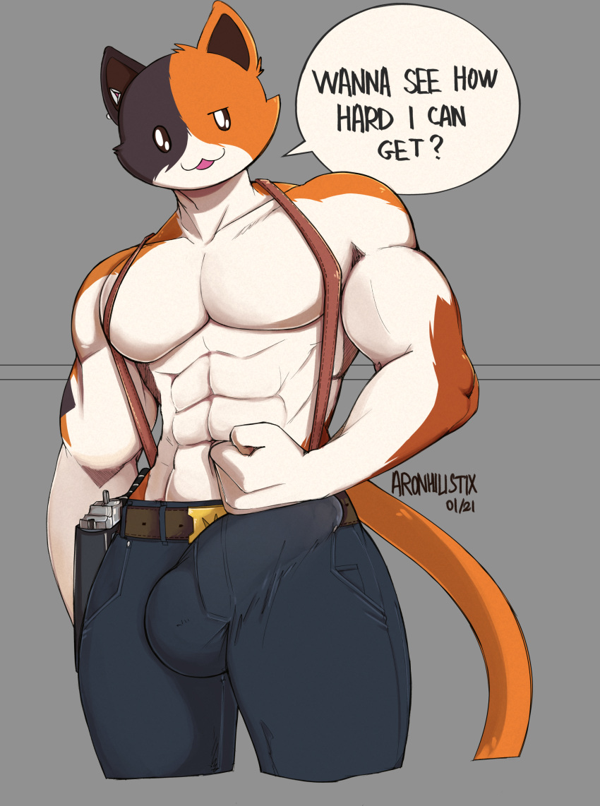 Rule 34 - Abs Anthro Aronhilistix Buff Bulge Bulge Through Clothing Calico  Cat Cat Humanoid Clothing Dialogue Domestic Cat English Text Epic Games  Felid Feline Felis Fortnite Fortnite: Battle Royale Furry Male