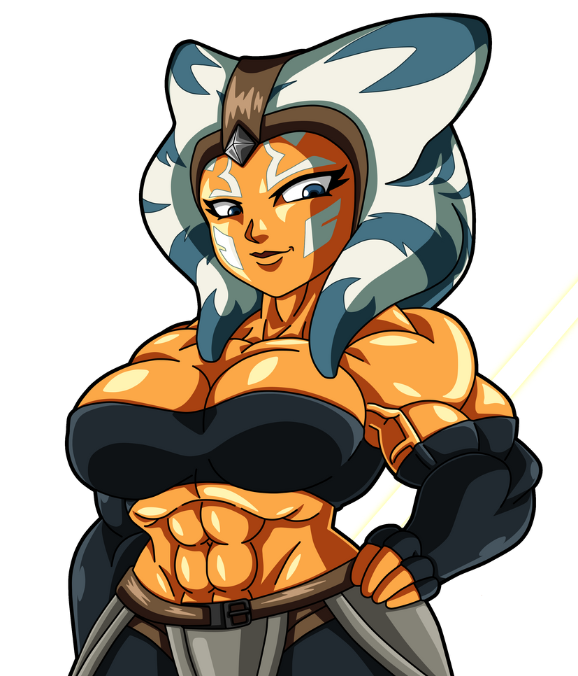 Rule 34 - Abs Ahsoka Tano Fanart Jedi Muscles Muscular Female Star Wars  Star Wars Rebels Strong Woman Vein | 8795419