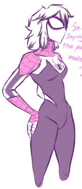 Rule 34 – big breasts breasts female spidersona thick thighs wide hips yurisylentra | 8770370