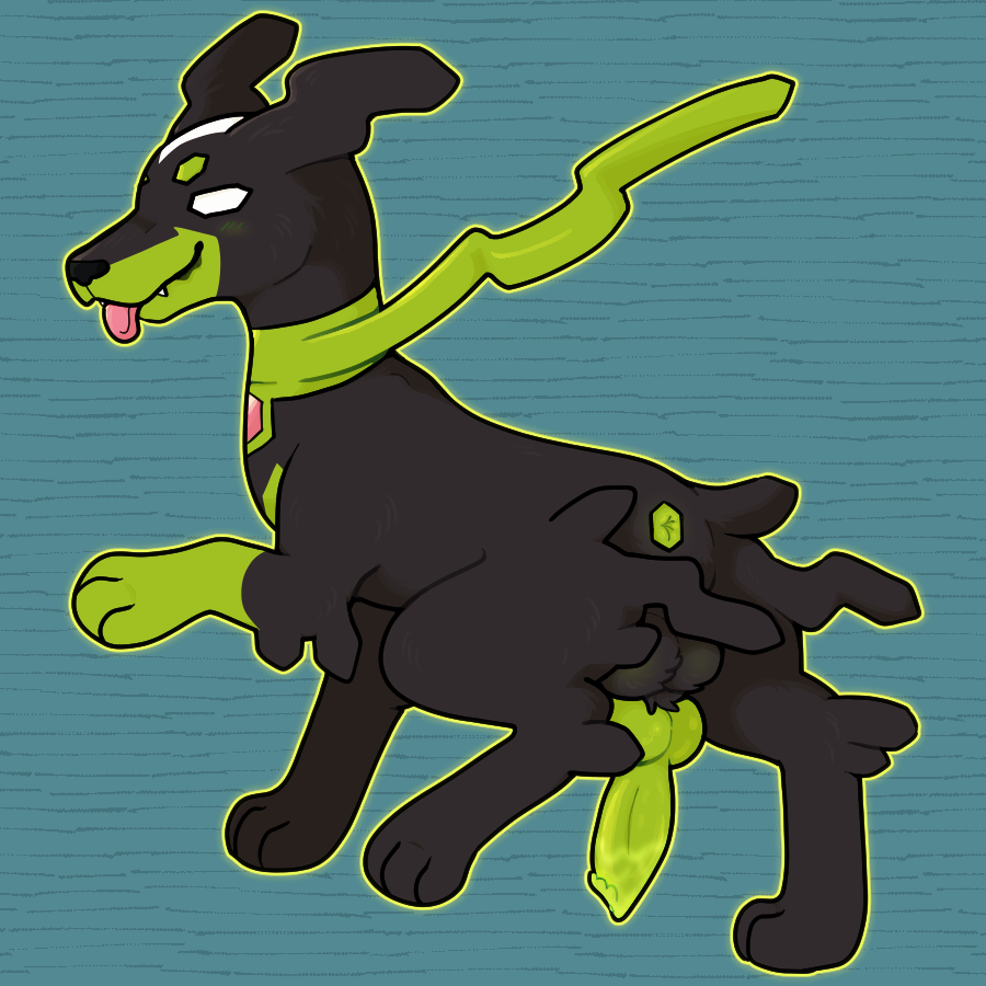 Rule 34 – anus balls canid canine feral fluffy balls genitals green genitals knot legendary pokemon male mammal nintendo paws pokemon pokemon (species) pseudonymh raised paw solo tongue tongue out zygarde 10 forme | 8286342