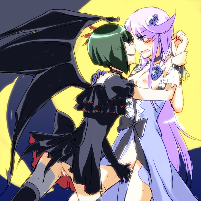 Rule 34 – 2girls breasts censored cure moonlight dark precure female heartcatch precure! incest magical girl multiple girls nipples no panties one wing precure pretty cure sekihara umina tsukikage yuri unagi no kabayaki wings yuri | 327318