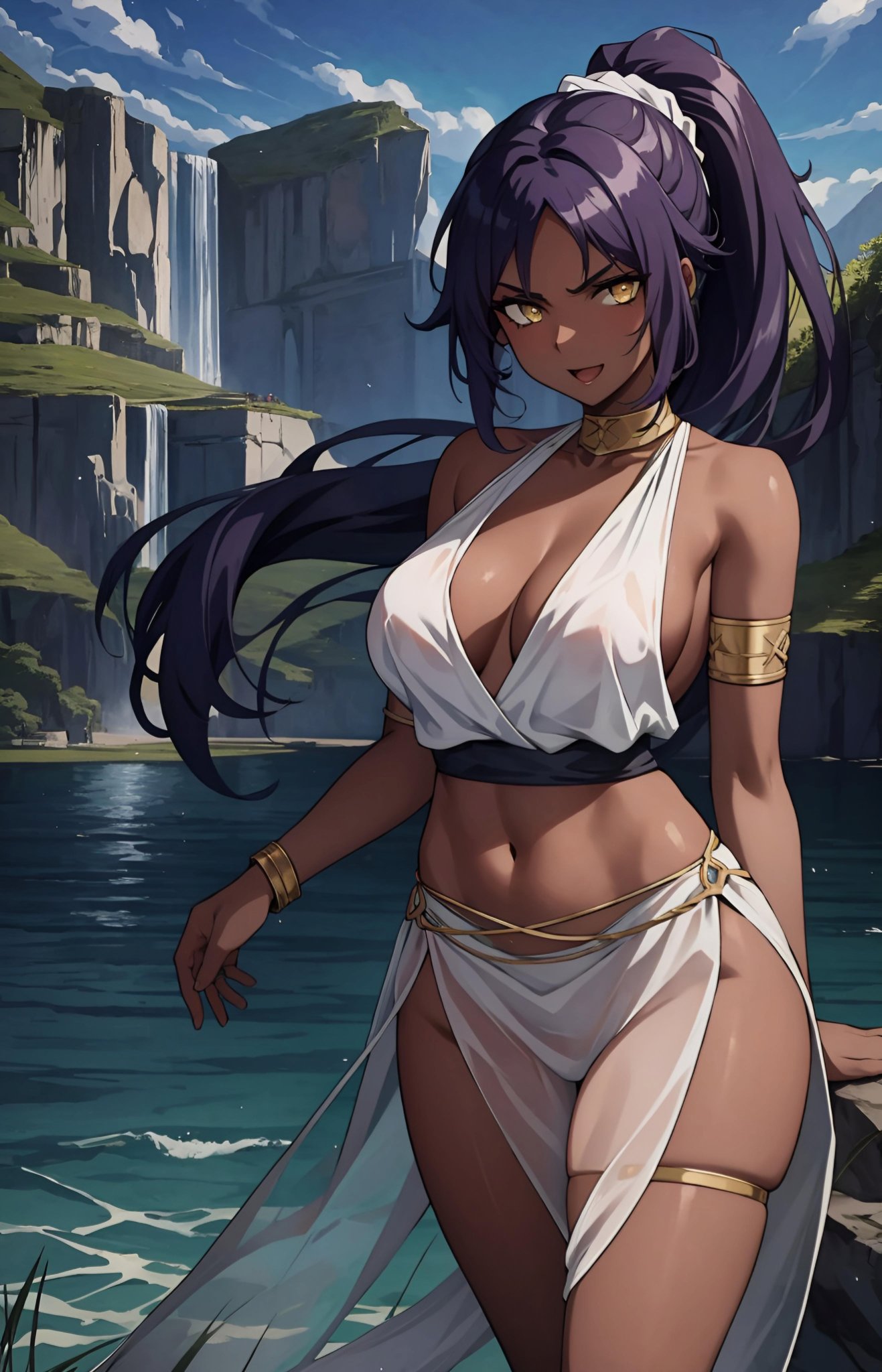 Rule 34 - Ai Generated Alternate Costume Bleach Breasts Deinacht Female  Female Only Greek Clothes Nai Diffusion Shihouin Yoruichi Solo Stable  Diffusion Tagme | 8656938