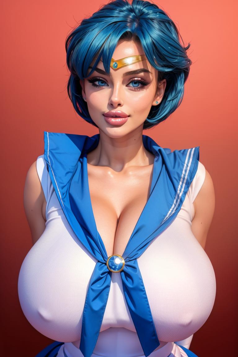 Rule 34 - Ai Generated Big Breasts Big Lips Bimbo Bimbo Lips Blue Eyes Blue  Hair Breasts Futanurse Huge Breasts Huge Lips Large Breasts Large Lips Lips  Sailor Mercury Sailor Moon Short