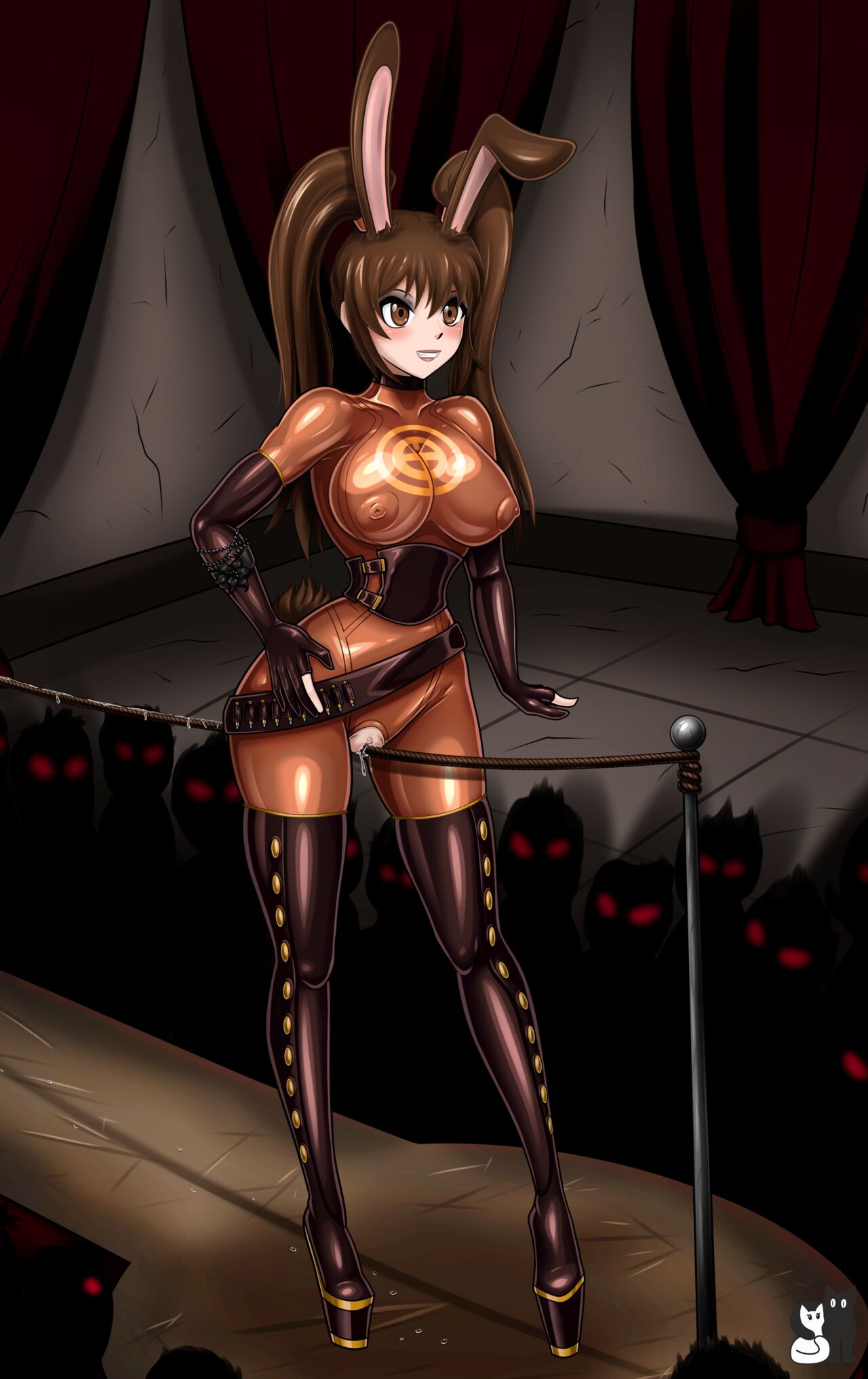 Velvet Scarlatina revealing