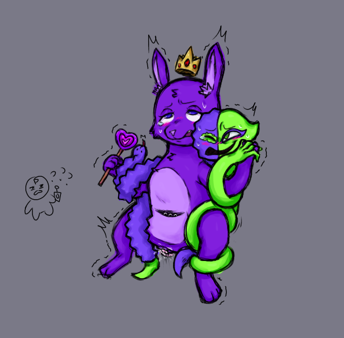 Rule 34 Bittergiggle Crown Garten Of Banban Green Body Green Fur  