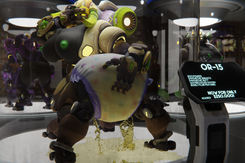 Rule 34 – 3girls breasts desperation diaper diaper only embarrassed female hand on diaper koofey large breasts leaking diaper omnic omorashi orisa overwatch robot robot girl taur urine urine pool urine stream wet diaper wetting wetting diaper | 8733109