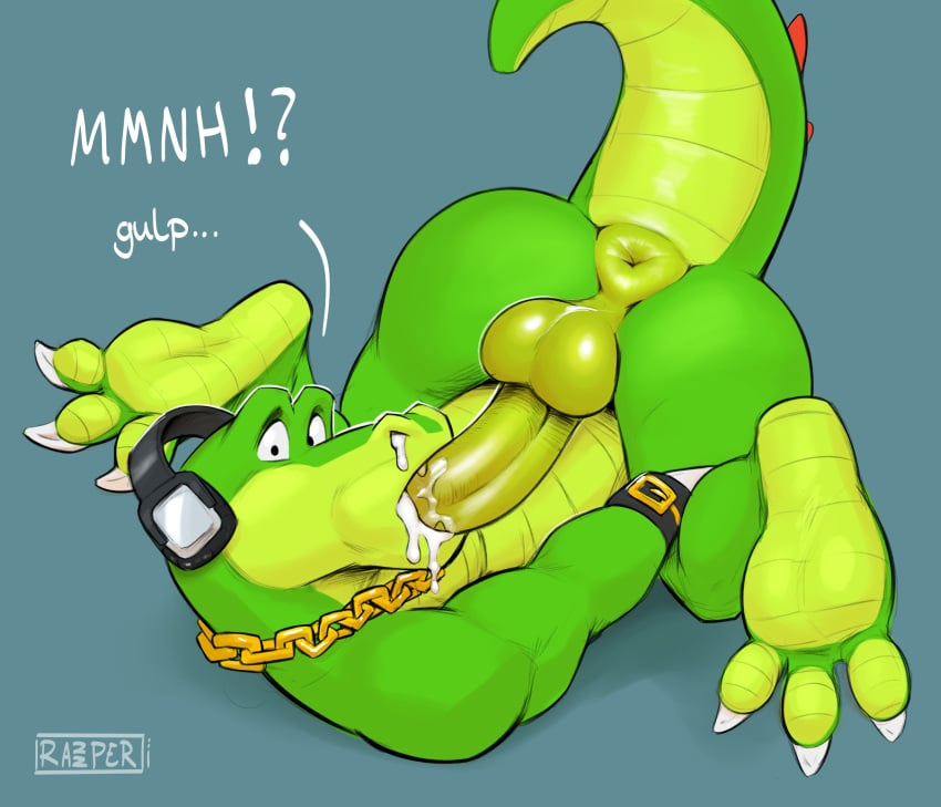 Rule 34 – absurd res anthro anus autofellatio bodily fluids crocodile crocodilian crocodylid cum cum in mouth cum in nose cum inside ejaculation erection genital fluids genitals hi res male male only masturbation muscular nude nude male oral oral masturbation penile penile masturbation penis razzper reptile scalie sega solo sonic the hedgehog (series) vector the crocodile | 8816923