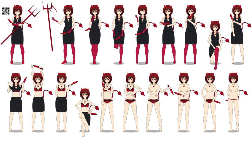 Rule 34 – 1girls 2d black dress blush blushing blushing female breasts chara chara dreemurr completely nude completely nude female dress female female only full body gloves halloween costume heart necklace horns horns hairband knife lingerie looking at viewer naked nude pitchfork pussy qr code red eyes red gloves red lingerie red stockings short hair skirt solo solo female spnati stockings strip poker night at the inventory stripping succubus tail tail trident undertail undertale undertale (series) undressing | 8870789