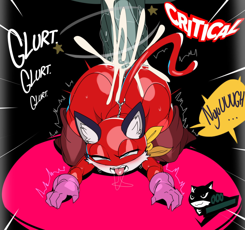 Rule 34 – 2023 ahe gao ambiguous gender ambiguous penetrated ambiguous penetration anthro ass atlus bandana big butt big penis black background black body black fur bodily fluids boots bottom up top down captainkirb clothing critical hit cum defeated domestic cat drooling duo felid feline felis footwear forced fur genital fluids genitals girly gloves gui handwear hi res huge cock kerchief kneeling looking pleasured male male/ambiguous male (lore) male penetrating mammal megami tensei megami tensei persona moan morgana (persona) motion lines orgasm orgasm face penetration penis rape red clothing red suit saliva seeing stars sega shaking simple background small waist sound effects suit tail teeth thick thighs tight clothing tongue tongue out trembling tuxedo cat vein veiny penis white body white fur wide hips yellow bandanna yellow kerchief | 8797526