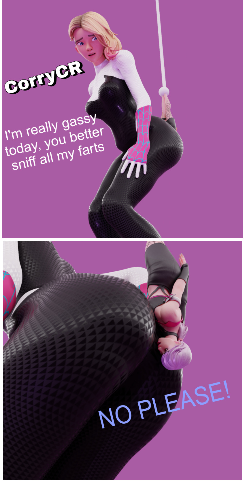 Rule 34 - 3d Dominant Female Fart Fart Fetish Farting Farting In Face  Fortnite Giantess Gwen Stacy Marvel Sabina (fortnite) Smelly Sniffing  Sniffing Ass Spider Spider-gwen Spider-man (series) Stinky Torture | 8821181