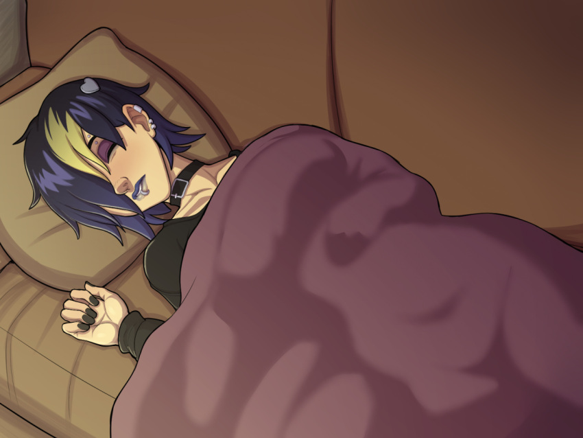 Rule 34 – 1girls 2d big breasts blanket breasts cg art choker couch dyed hair ear piercing earrings emo female female focus female only goth goth girl lazy tarts lilian hale lord cedric nail polish piercing short hair sleeping sofa somka108 tomboy unaware unconscious w.i.t.c.h. witch hunter | 8885679