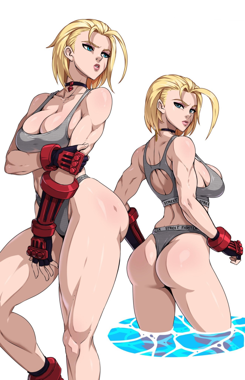 Rule 34 - Bra Cammy White Capcom Fighting Game Lewd Panties Sexy Street  Fighter Street Fighter 6 Top Underwear | 8792359