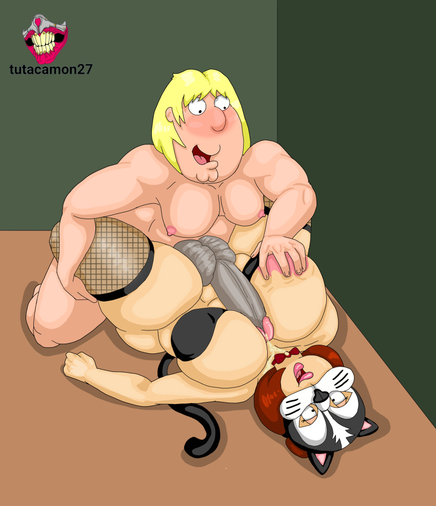 Chris Griffin Porn - Rule 34 - Anal Big Balls Big Breasts Brown Hair Cat Mask Chris Griffin Dark  Penis Family Guy Fatman Grabbing Breasts Meg Griffin Tutacamon27 Yellow  Hair | 8859869