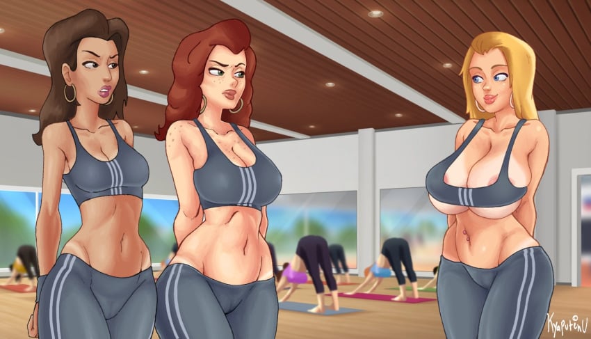 Rule 34 – athletic athletic female bare midriff becca (summertime saga) big breasts bikini tan blonde hair blue eyes breasts brown eyes brown hair busty cameltoe cleavage female female only freckles green eyes hourglass figure kyaputenu large breasts medium support (meme) meme meme attire missy (summertime saga) navel red hair roxxy (summertime saga) small breasts sports bra sportswear summertime saga tagme tan tan body tan skin tanline wide hips | 8857657