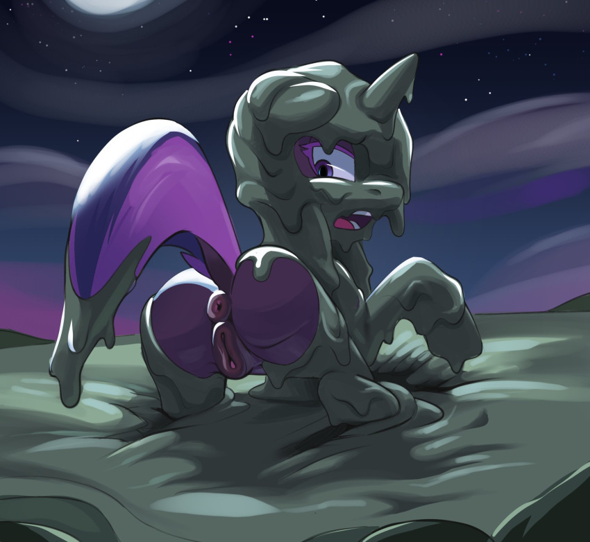 Rule 34 – 2023 animal genitalia animal pussy anus ass blazera cement dock equid equine equine anus equine genitalia equine pussy eyelashes fan character female feral fur genitals hasbro hi res horn looking back mammal messy my little pony night open mouth purple body purple fur pussy solo unicorn wet cement | 8850471