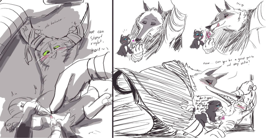 Rule 34 – anthro balls bisexual blue eyes blush canid canine canis clothed clothing death (puss in boots) domestic cat dreamworks felid feline felis female fire foreplay genitals green eyes group group sex hi res interspecies kitty softpaws male male/female male/male mammal mmf nude penis polyamory puss in boots (dreamworks) puss in boots (film) puss in boots the last wish red eyes restrained sex sexual contact shadow size difference tabby cat threesome trio tuxedo cat ultimatellurker weapon wolf | 8792196