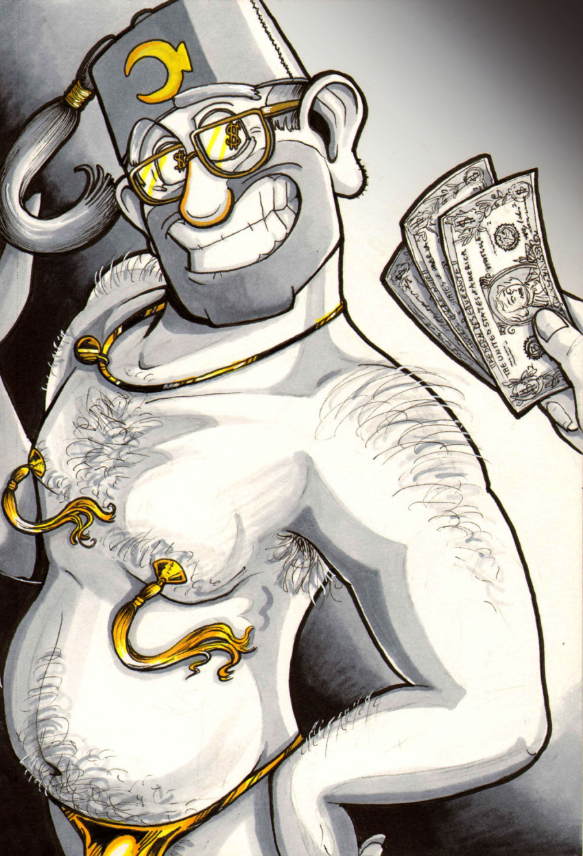 Rule 34 - $ Bara Chubby Disney Dollar Dollar Eyes Dollar Sign Fez Glasses  Gold Gold Thong Gravity Falls Grunkle Stan Hairy Chest Hairy Male Happy  Trail Looking Away Male Only Nipple